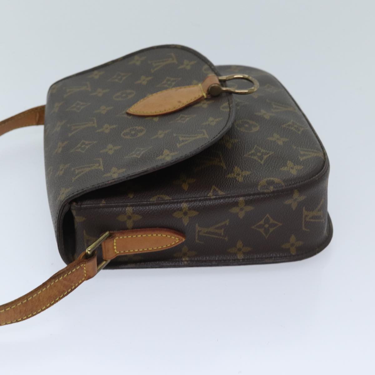 LOUIS VUITTON Monogram Saint Cloud GM Shoulder Bag M51242 LV Auth yk11458