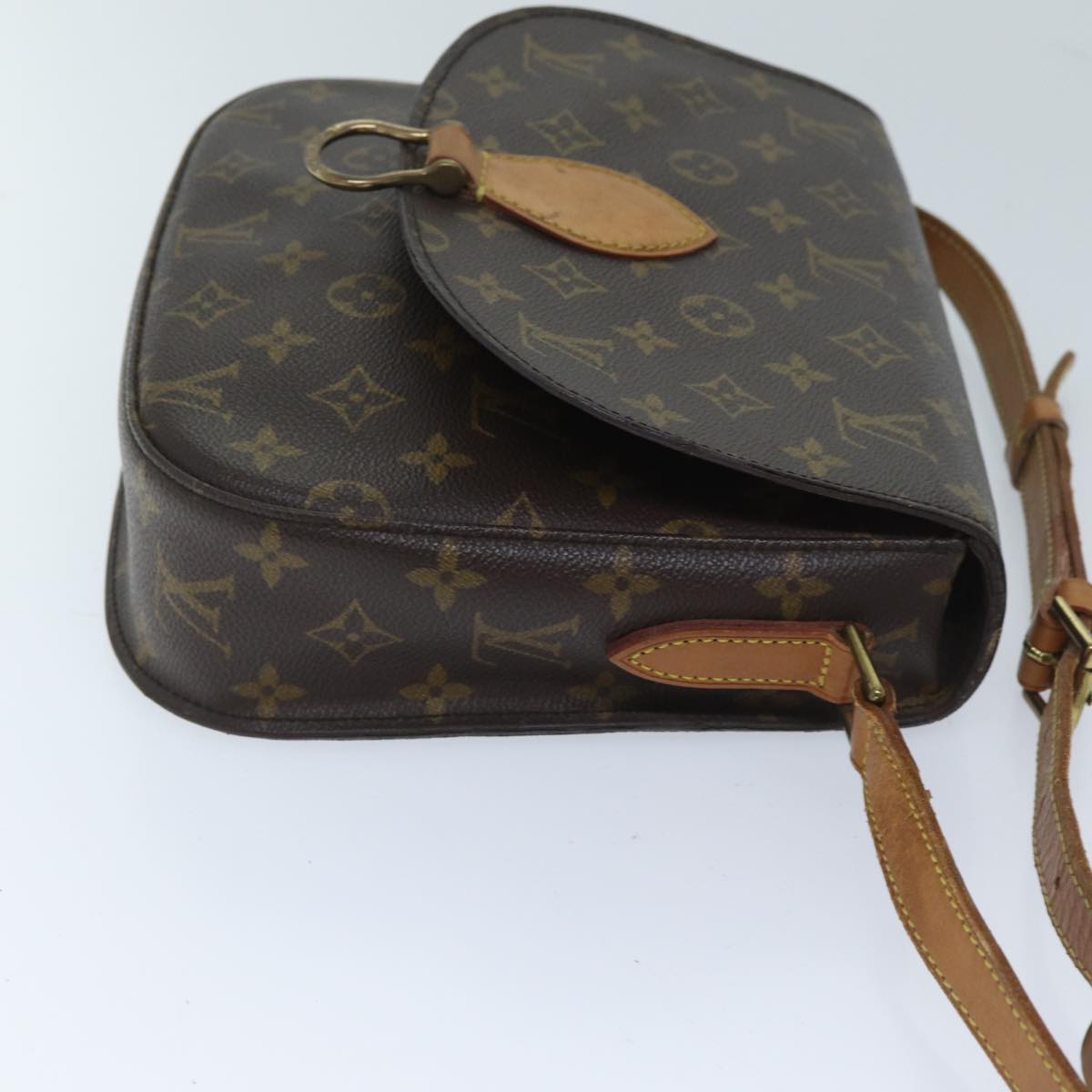 LOUIS VUITTON Monogram Saint Cloud GM Shoulder Bag M51242 LV Auth yk11458