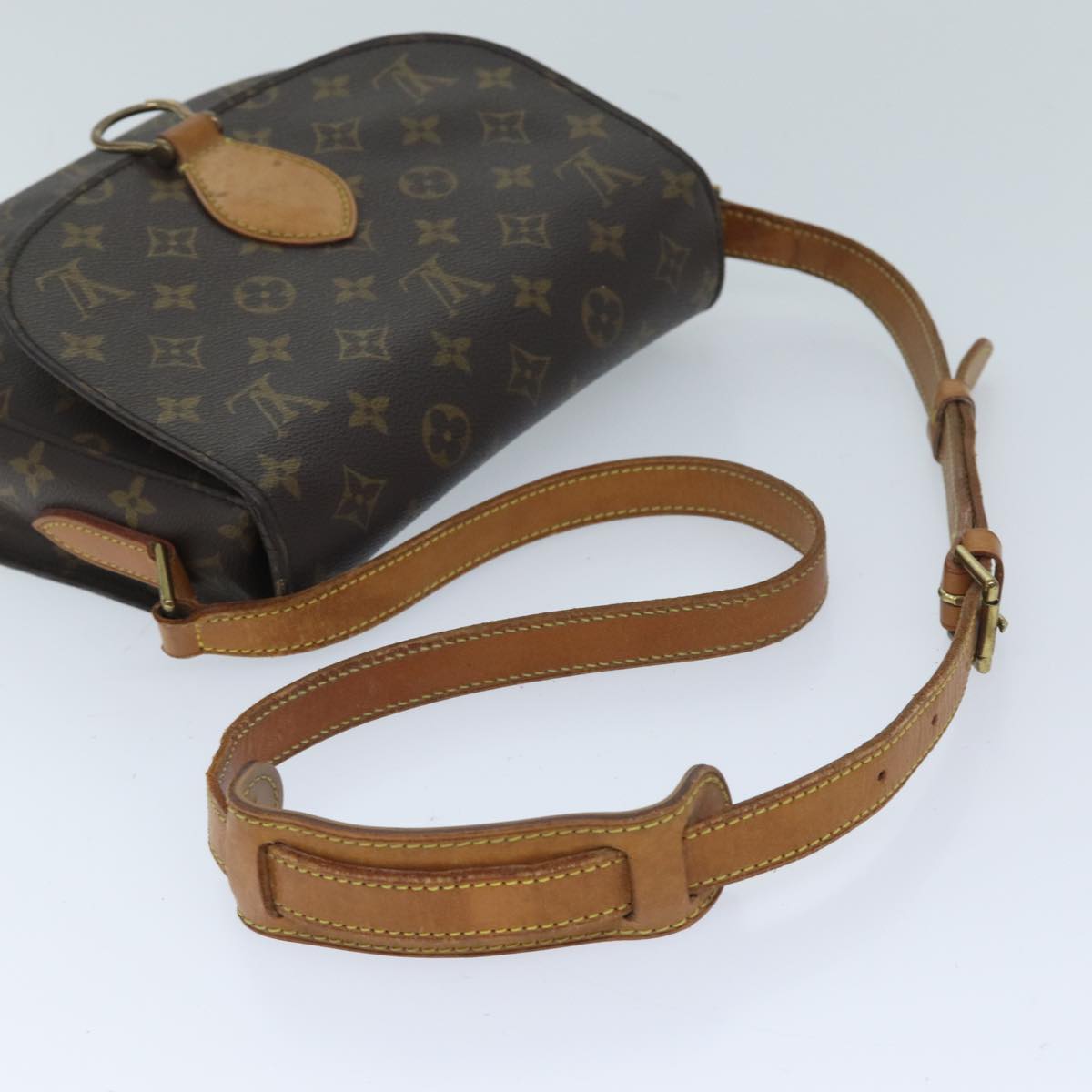 LOUIS VUITTON Monogram Saint Cloud GM Shoulder Bag M51242 LV Auth yk11458