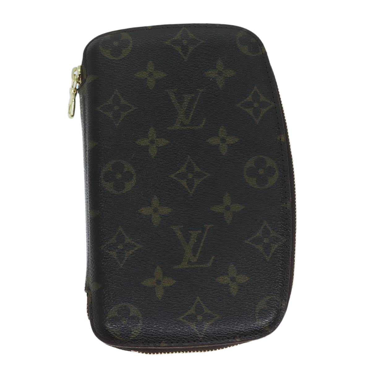 LOUIS VUITTON Monogram Agenda Geode Travel Case M62950 LV Auth yk11464