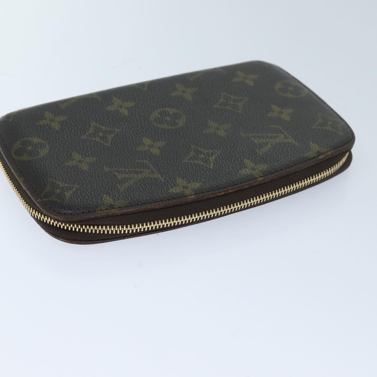 LOUIS VUITTON Monogram Agenda Geode Travel Case M62950 LV Auth yk11464