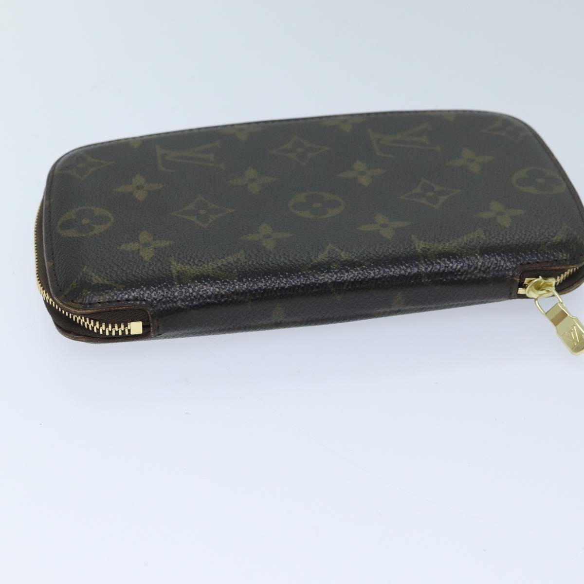 LOUIS VUITTON Monogram Agenda Geode Travel Case M62950 LV Auth yk11464