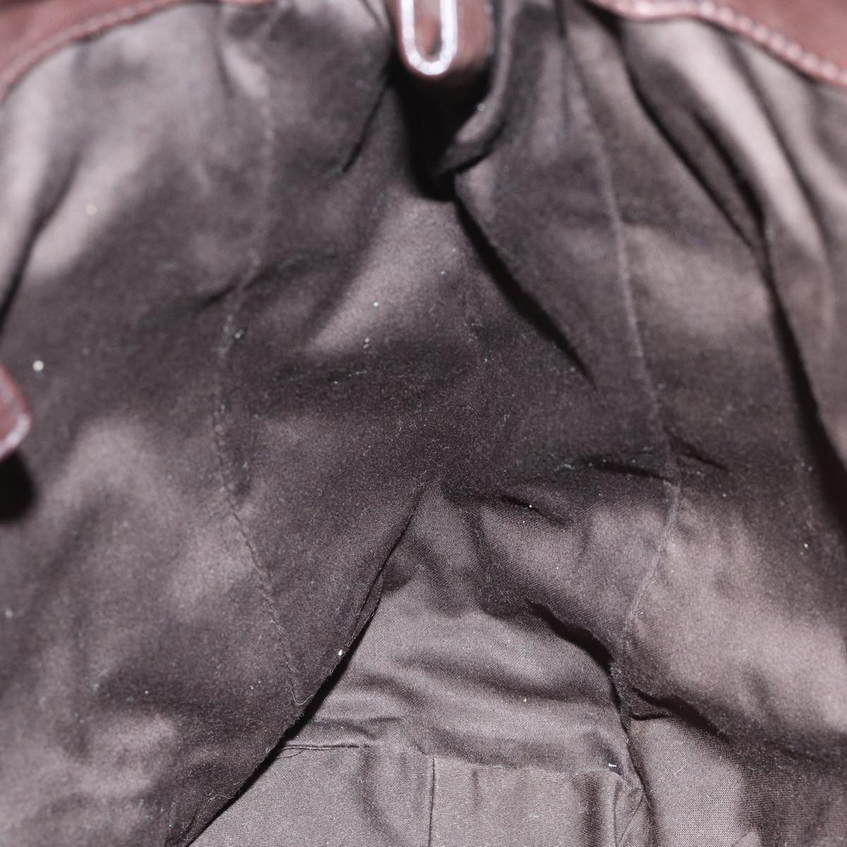 Miu Miu Hand Bag Leather Brown Auth yk11472