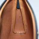 Christian Dior Honeycomb Canvas Clutch Bag PVC Leather Black Auth yk11503-14