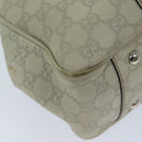 GUCCI GG Canvas Guccissima GG Twins Tote Bag White 232957 Auth yk11512-9