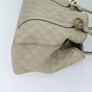 GUCCI GG Canvas Guccissima GG Twins Tote Bag White 232957 Auth yk11512-3