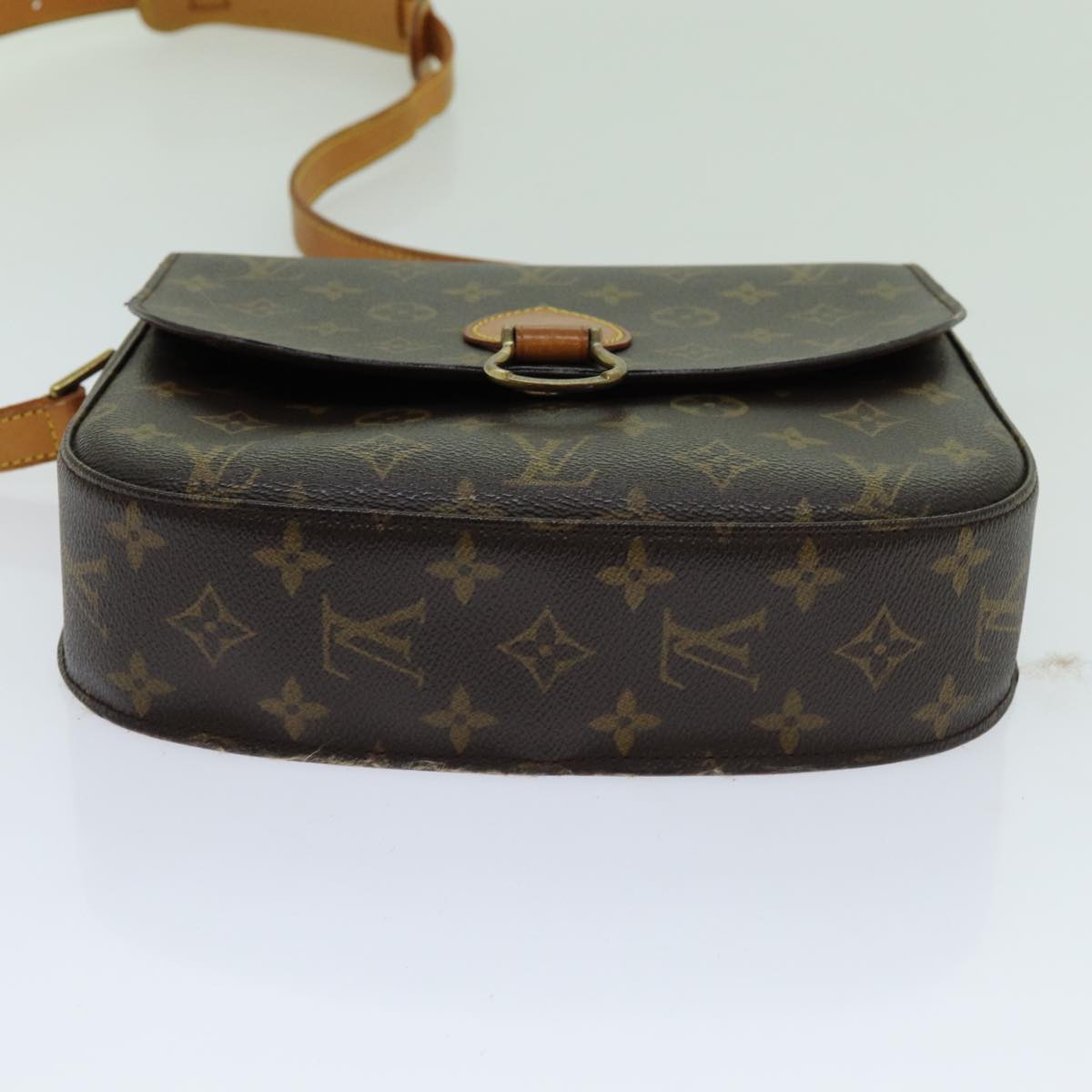 LOUIS VUITTON Monogram Saint Cloud GM Shoulder Bag M51242 LV Auth yk11538