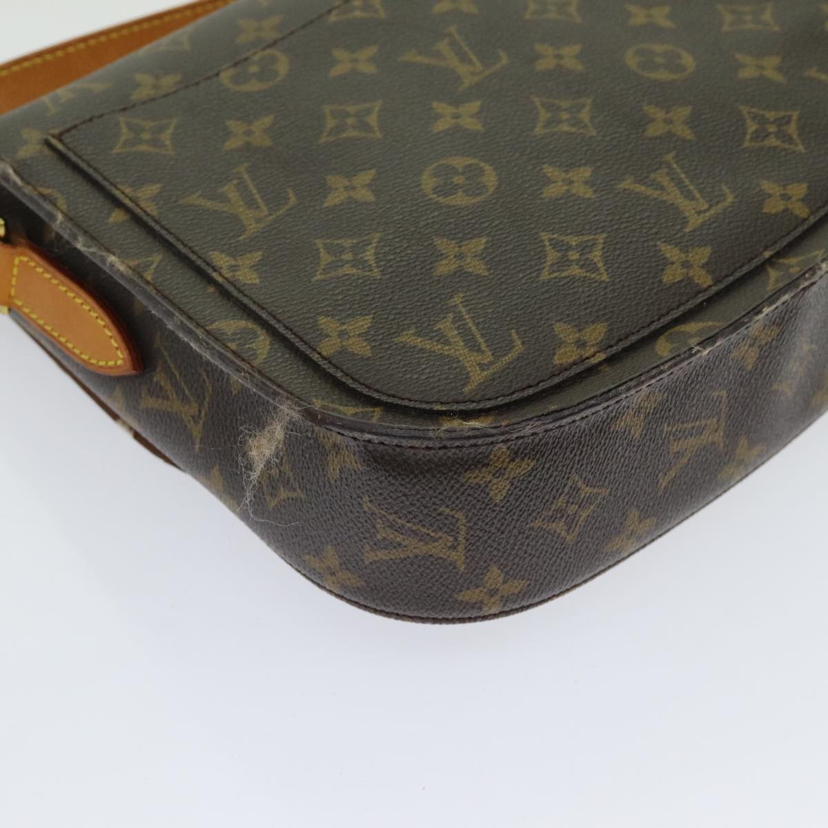 LOUIS VUITTON Monogram Saint Cloud GM Shoulder Bag M51242 LV Auth yk11538