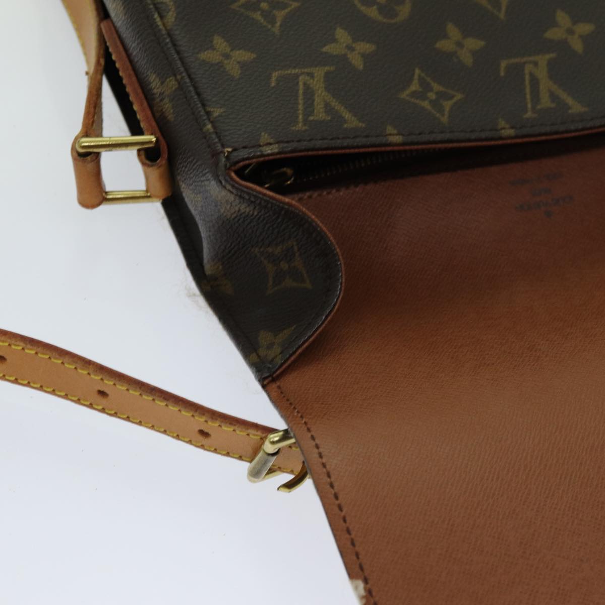 LOUIS VUITTON Monogram Saint Cloud GM Shoulder Bag M51242 LV Auth yk11538