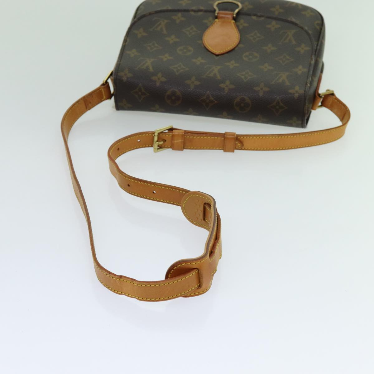 LOUIS VUITTON Monogram Saint Cloud GM Shoulder Bag M51242 LV Auth yk11538