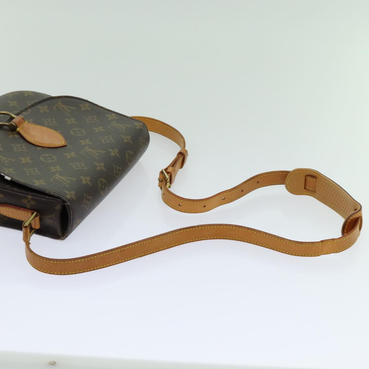 LOUIS VUITTON Monogram Saint Cloud GM Shoulder Bag M51242 LV Auth yk11538