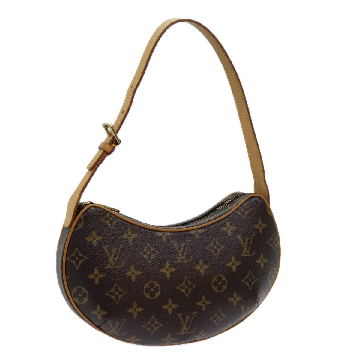 LOUIS VUITTON Monogram Pochette Croissant Shoulder Bag M51510 LV Auth yk11546A