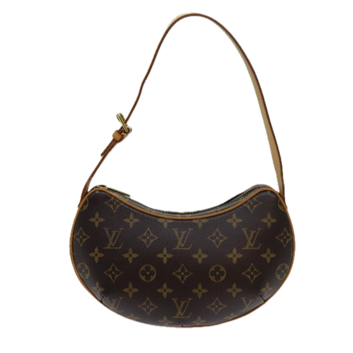 LOUIS VUITTON Monogram Pochette Croissant Shoulder Bag M51510 LV Auth yk11546A