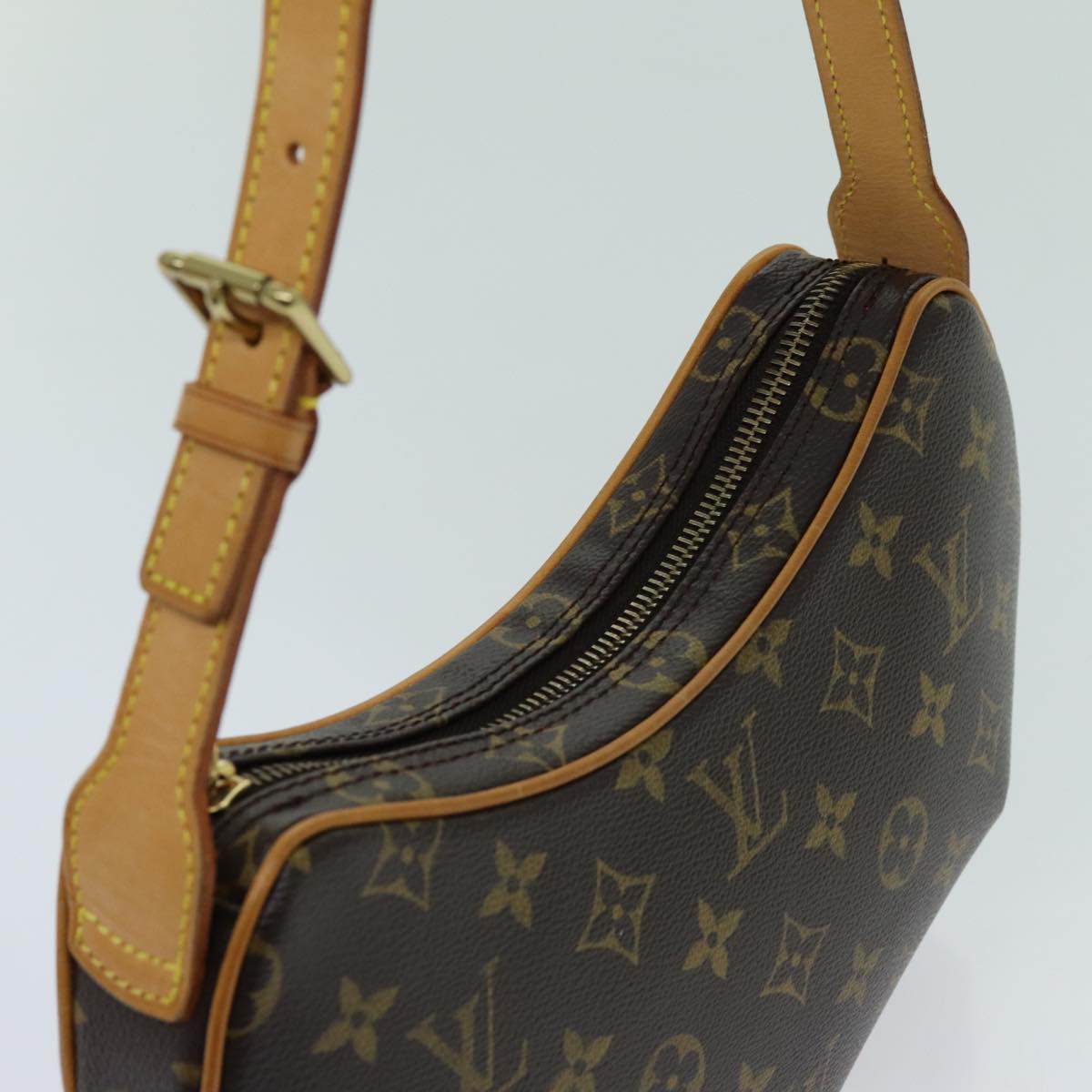 LOUIS VUITTON Monogram Pochette Croissant Shoulder Bag M51510 LV Auth yk11546A