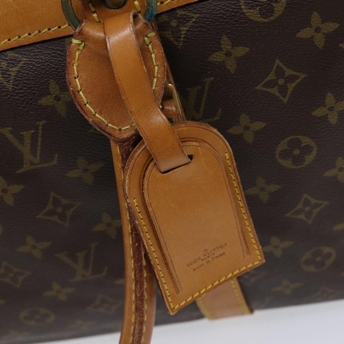 LOUIS VUITTON Monogram Sac Shan 50 Pet Carry M42021 LV Auth yk11551