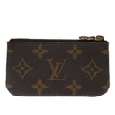 LOUIS VUITTON Monogram Pochette Cles Coin Purse M62650 LV Auth yk11557-2