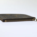 LOUIS VUITTON Monogram Pochette Cles Coin Purse M62650 LV Auth yk11557-5