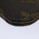 LOUIS VUITTON Monogram Pochette Cles Coin Purse M62650 LV Auth yk11557-14