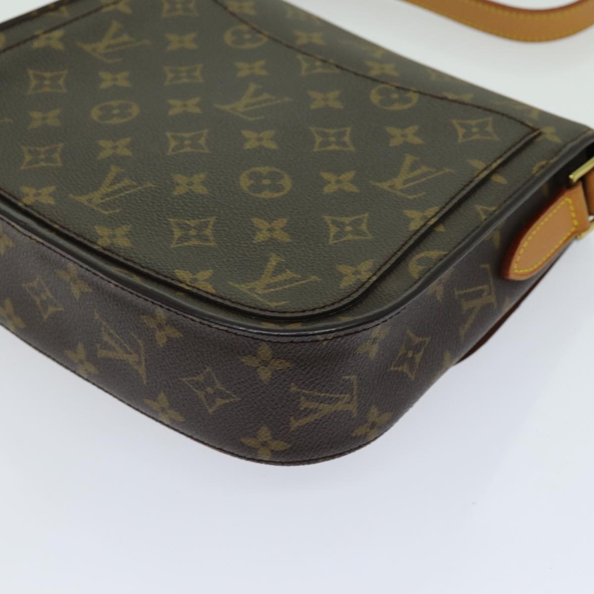 LOUIS VUITTON Monogram Saint Cloud GM Shoulder Bag M51242 LV Auth yk11558