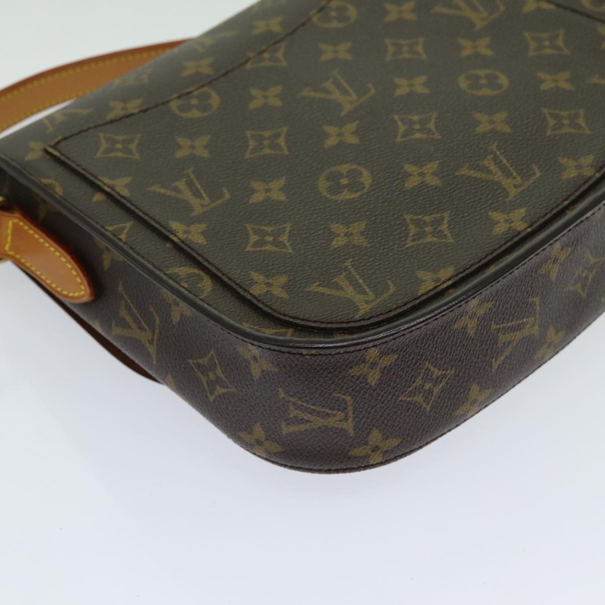 LOUIS VUITTON Monogram Saint Cloud GM Shoulder Bag M51242 LV Auth yk11558