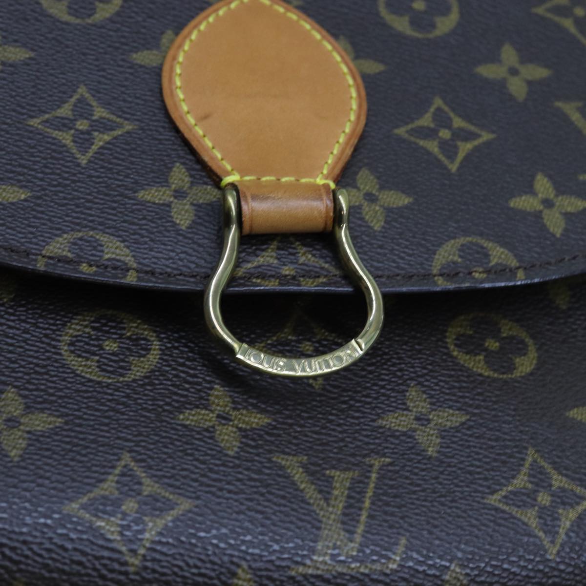 LOUIS VUITTON Monogram Saint Cloud GM Shoulder Bag M51242 LV Auth yk11558