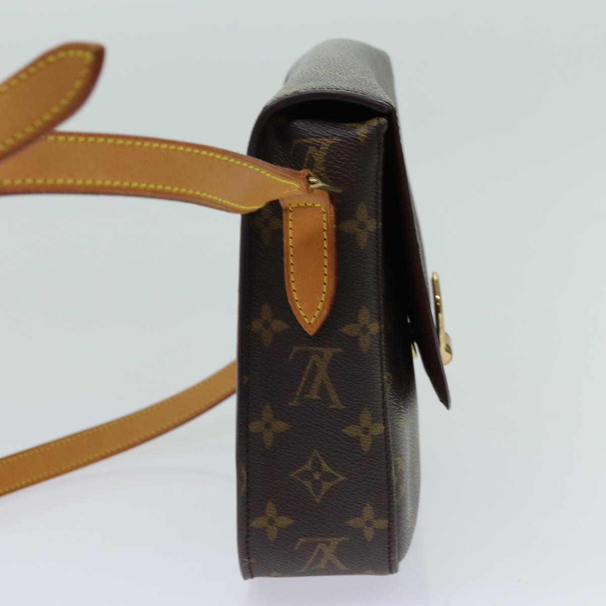 LOUIS VUITTON Monogram Saint Cloud GM Shoulder Bag M51242 LV Auth yk11558