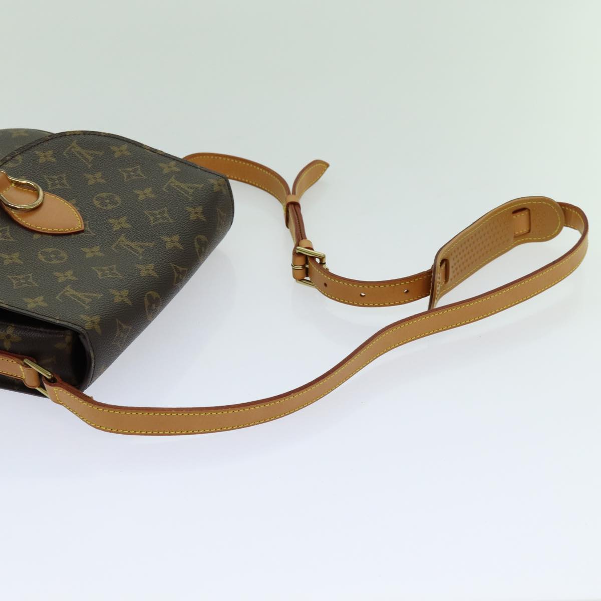 LOUIS VUITTON Monogram Saint Cloud GM Shoulder Bag M51242 LV Auth yk11558