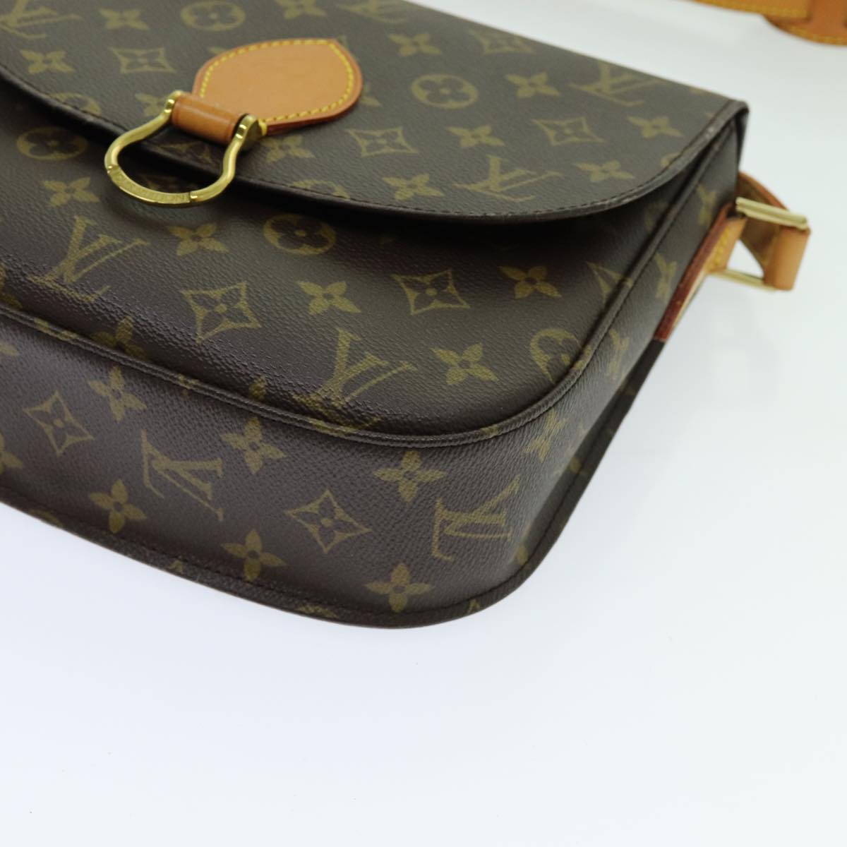 LOUIS VUITTON Monogram Saint Cloud GM Shoulder Bag M51242 LV Auth yk11559