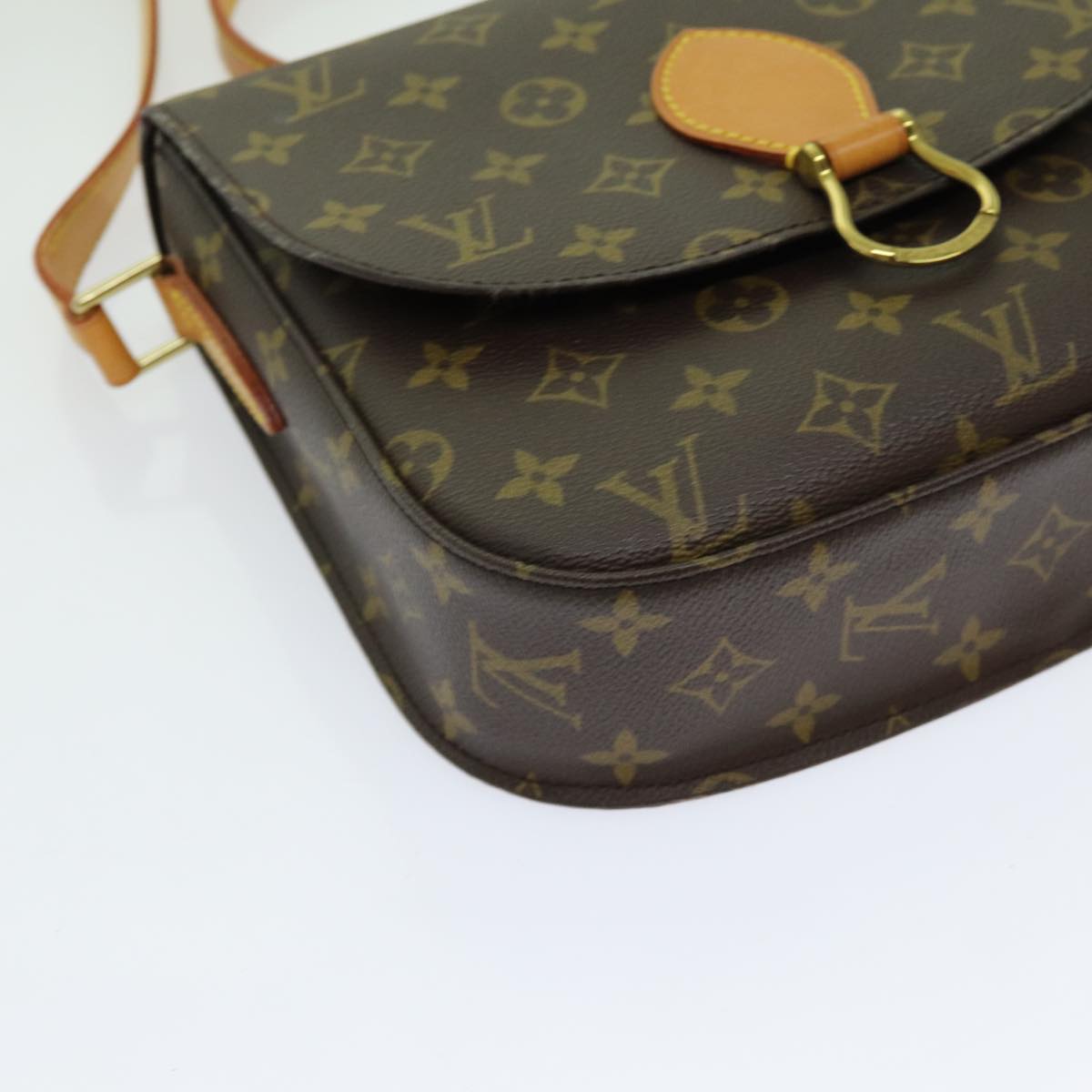 LOUIS VUITTON Monogram Saint Cloud GM Shoulder Bag M51242 LV Auth yk11559