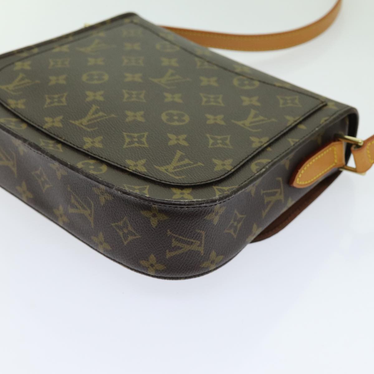 LOUIS VUITTON Monogram Saint Cloud GM Shoulder Bag M51242 LV Auth yk11559