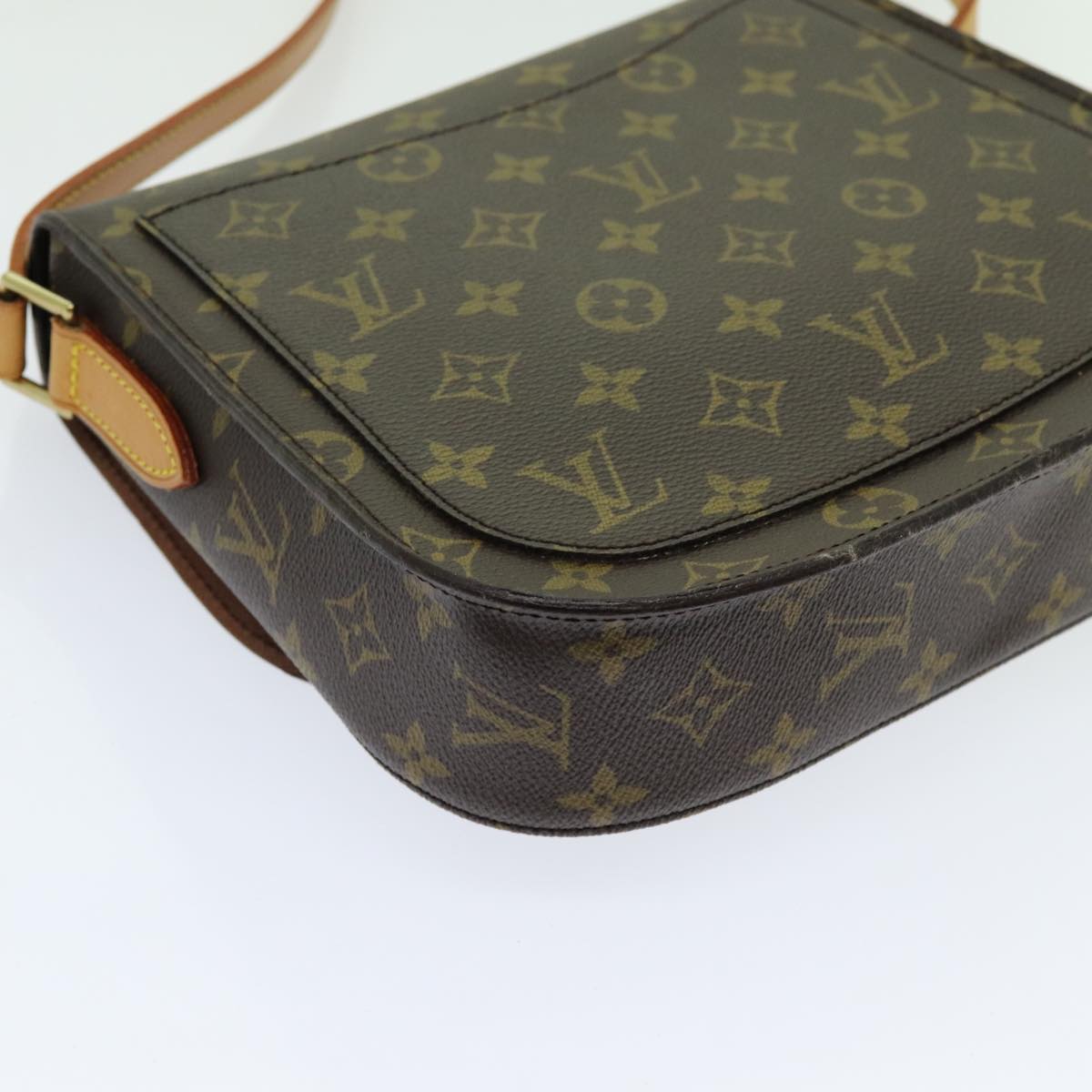 LOUIS VUITTON Monogram Saint Cloud GM Shoulder Bag M51242 LV Auth yk11559