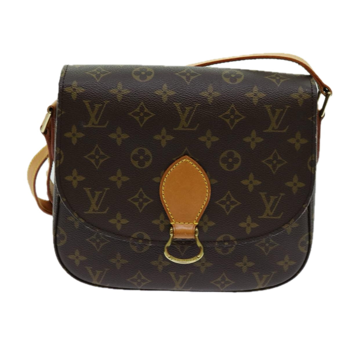 LOUIS VUITTON Monogram Saint Cloud GM Shoulder Bag M51242 LV Auth yk11559