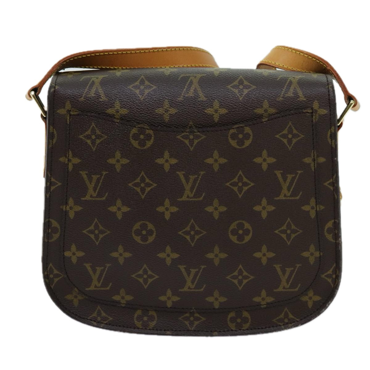 LOUIS VUITTON Monogram Saint Cloud GM Shoulder Bag M51242 LV Auth yk11559