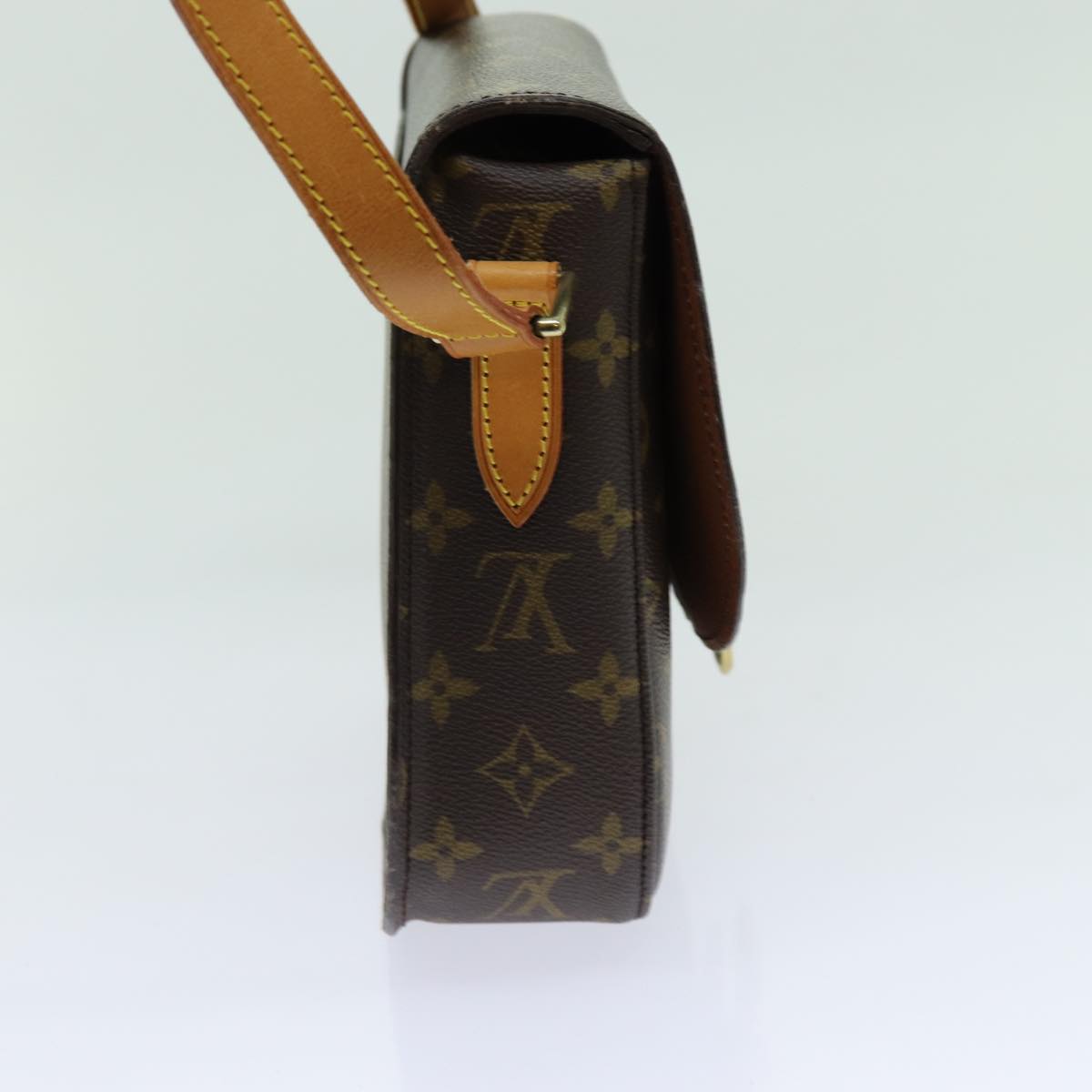 LOUIS VUITTON Monogram Saint Cloud GM Shoulder Bag M51242 LV Auth yk11559