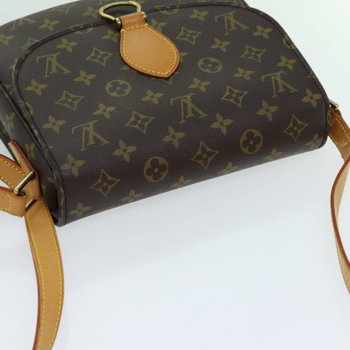 LOUIS VUITTON Monogram Saint Cloud GM Shoulder Bag M51242 LV Auth yk11559