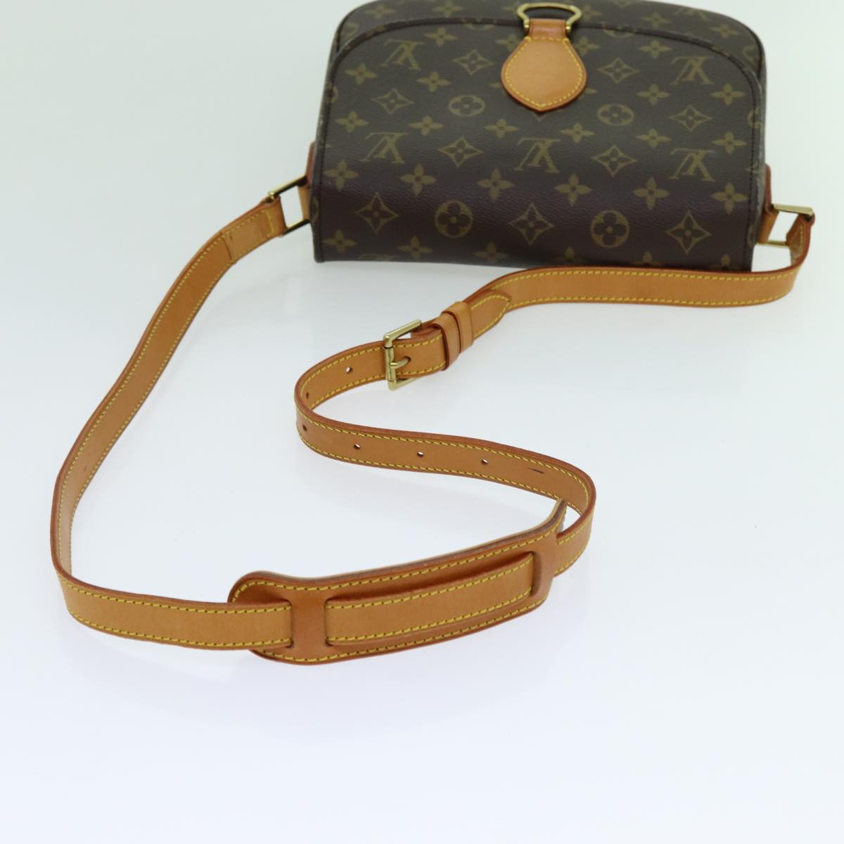 LOUIS VUITTON Monogram Saint Cloud GM Shoulder Bag M51242 LV Auth yk11559