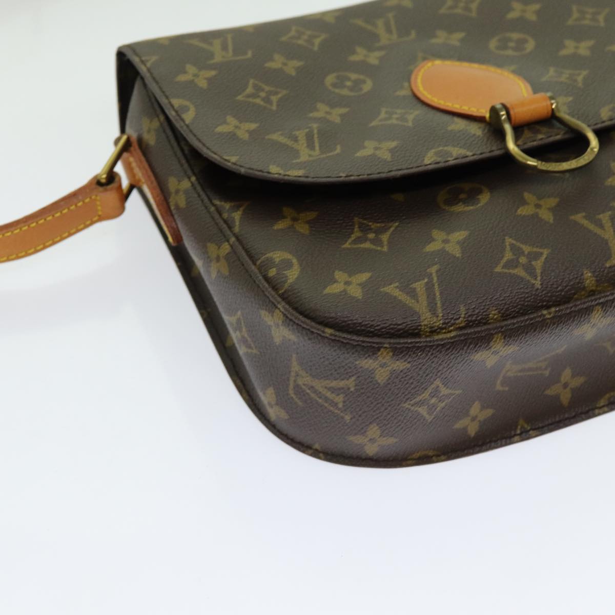 LOUIS VUITTON Monogram Saint Cloud GM Shoulder Bag M51242 LV Auth yk11560