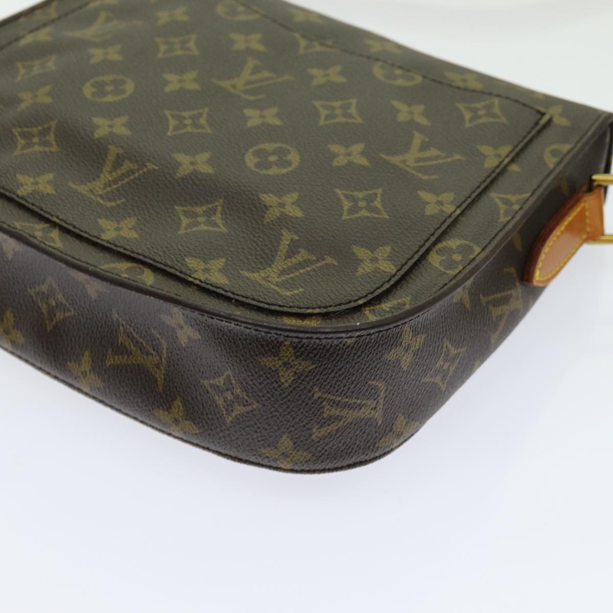 LOUIS VUITTON Monogram Saint Cloud GM Shoulder Bag M51242 LV Auth yk11560