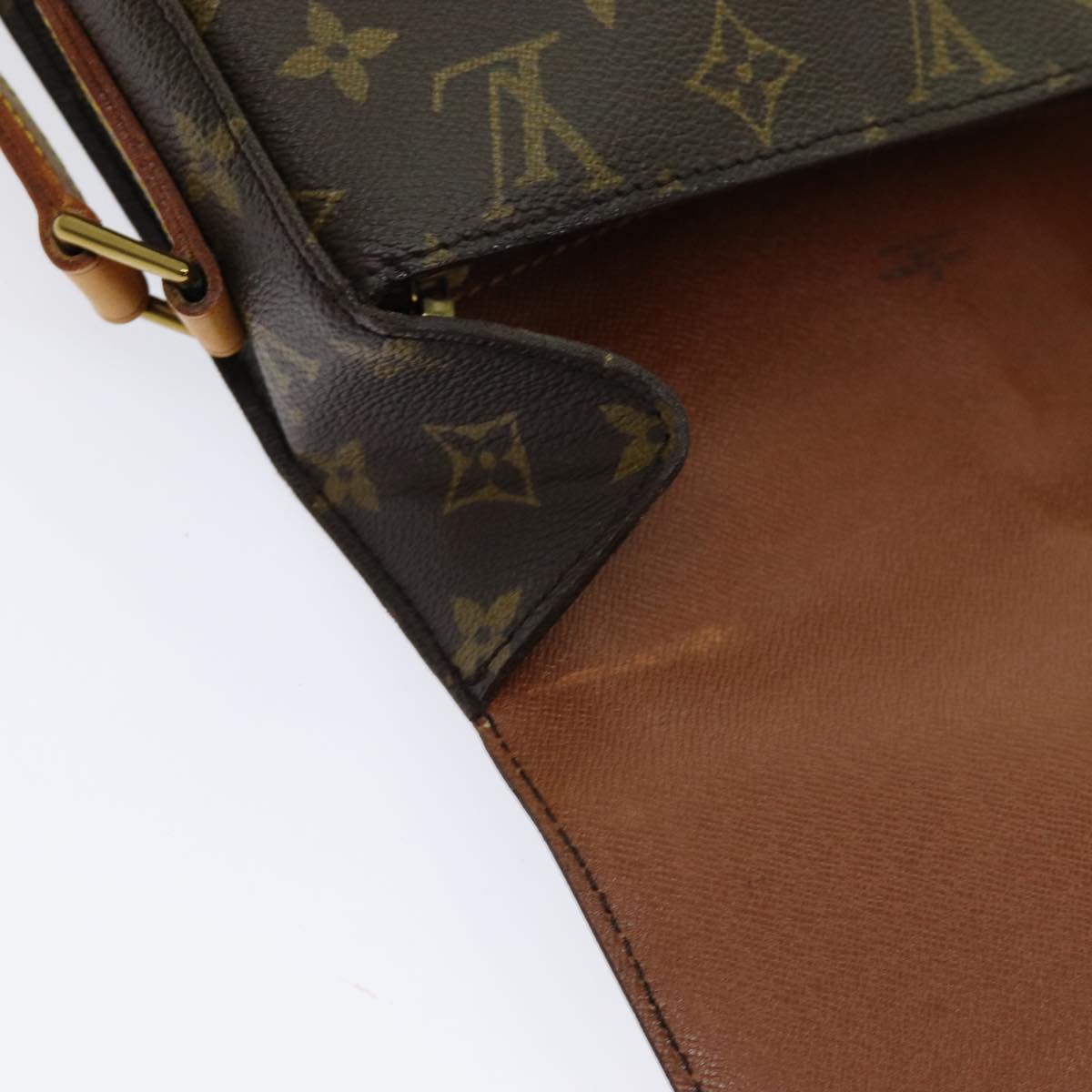 LOUIS VUITTON Monogram Saint Cloud GM Shoulder Bag M51242 LV Auth yk11560