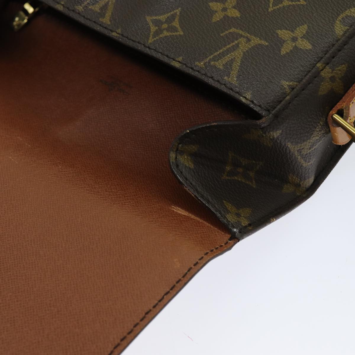 LOUIS VUITTON Monogram Saint Cloud GM Shoulder Bag M51242 LV Auth yk11560