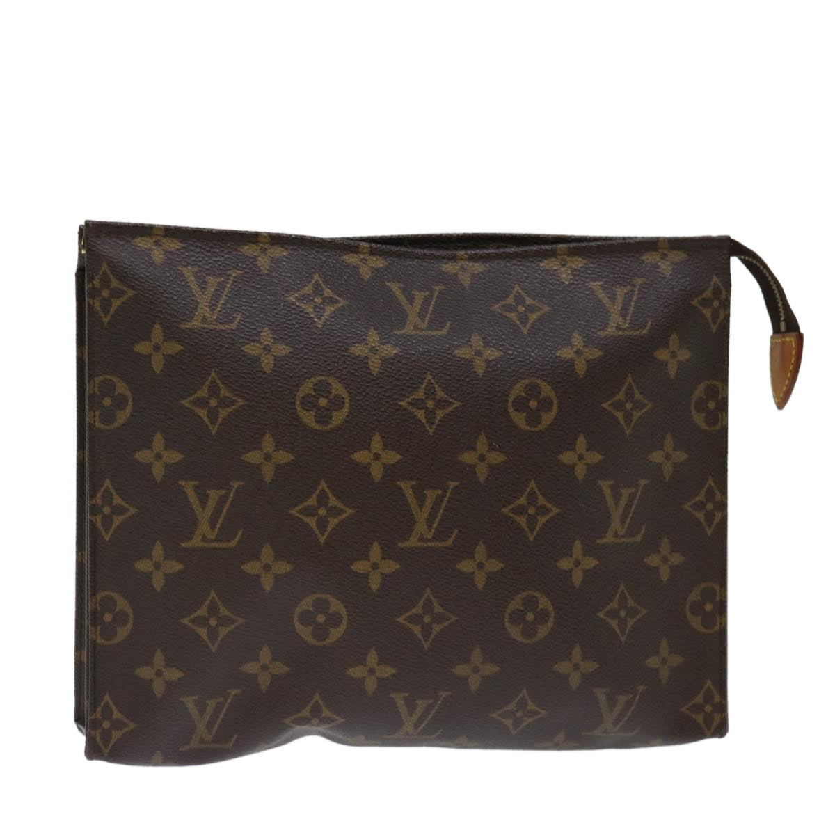 LOUIS VUITTON Monogram Poche Toilette 26 Pouch M47542 LV Auth yk11563