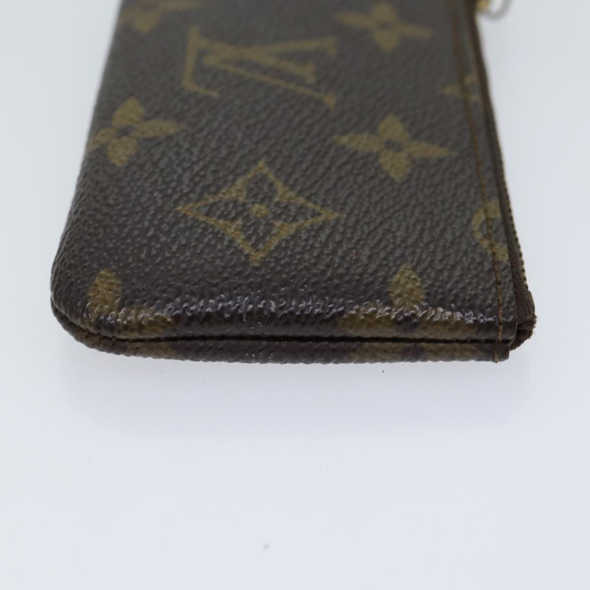 LOUIS VUITTON Monogram Pochette Cles Coin Purse M62650 LV Auth yk11566