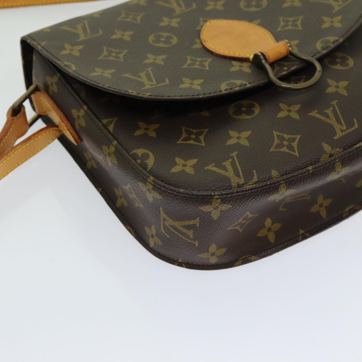 LOUIS VUITTON Monogram Saint Cloud GM Shoulder Bag M51242 LV Auth yk11571