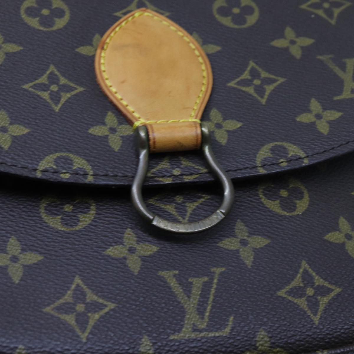 LOUIS VUITTON Monogram Saint Cloud GM Shoulder Bag M51242 LV Auth yk11571