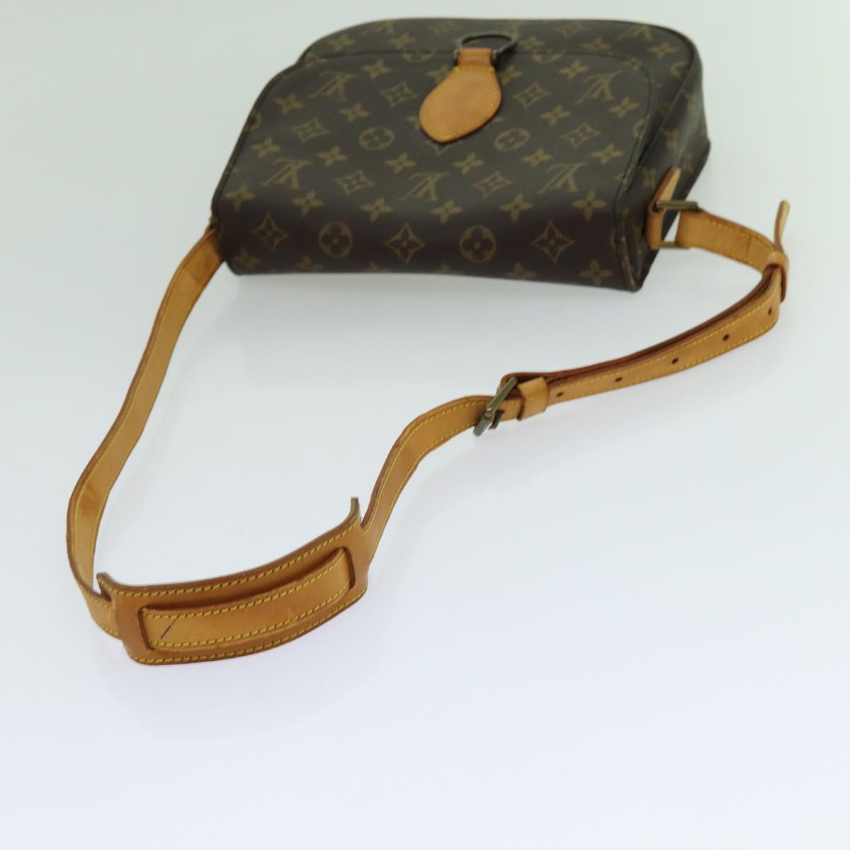 LOUIS VUITTON Monogram Saint Cloud GM Shoulder Bag M51242 LV Auth yk11571