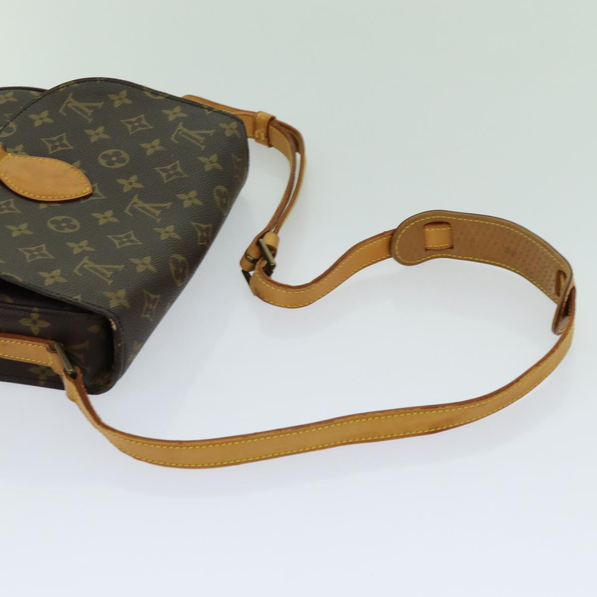 LOUIS VUITTON Monogram Saint Cloud GM Shoulder Bag M51242 LV Auth yk11571