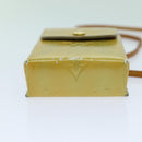 LOUIS VUITTON Monogram Vernis Green Cigarette Case Gris M91050 LV Auth yk11583-7