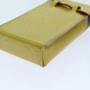 LOUIS VUITTON Monogram Vernis Green Cigarette Case Gris M91050 LV Auth yk11583-19