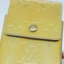 LOUIS VUITTON Monogram Vernis Green Cigarette Case Gris M91050 LV Auth yk11583-21