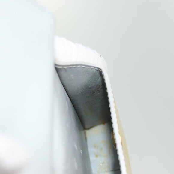 LOUIS VUITTON Monogram Vernis Green Cigarette Case Gris M91050 LV Auth yk11583